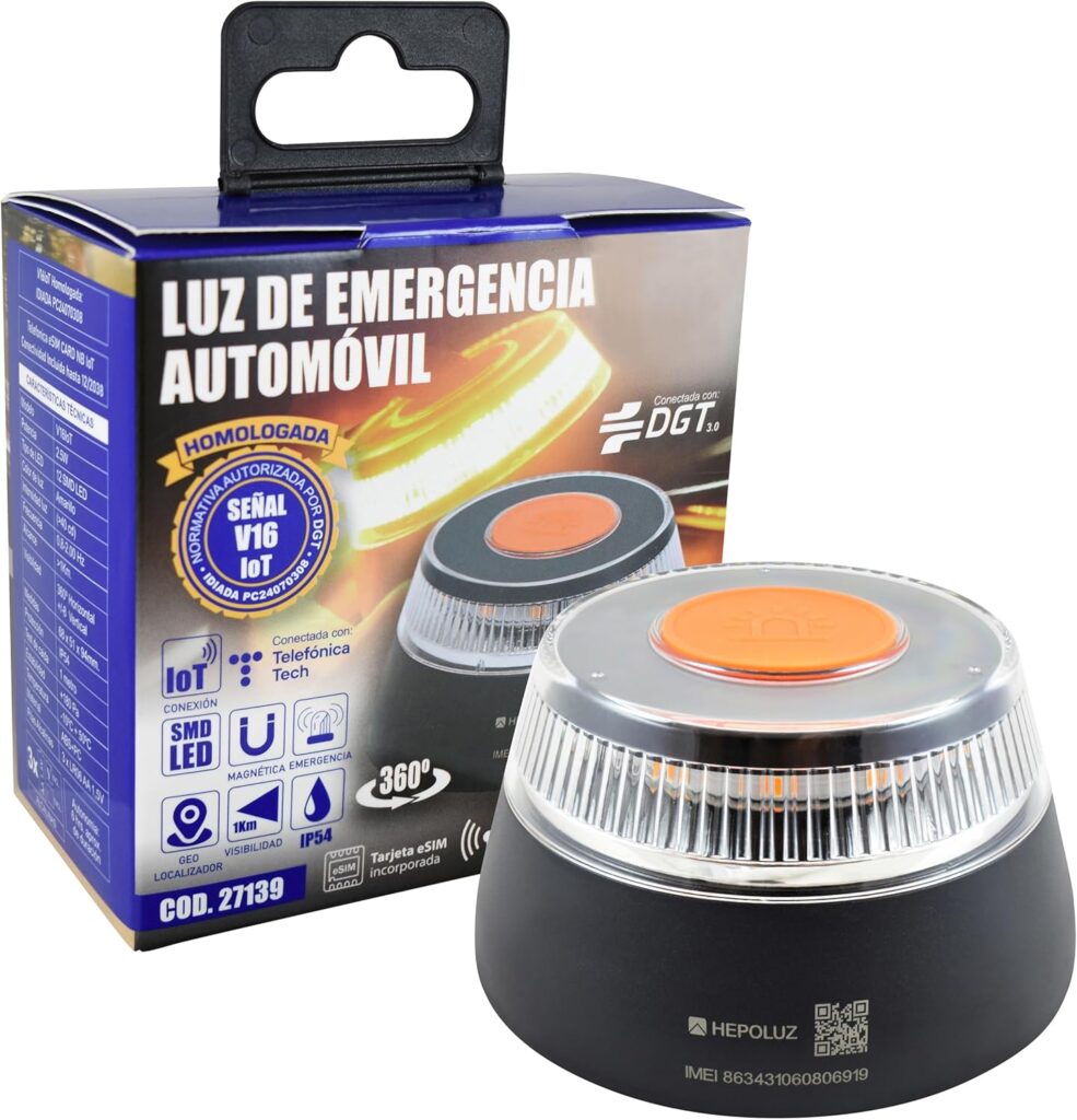 hepoluz v16iot baliza conectada homologada